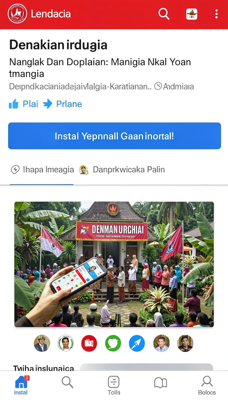 Tampilan utama aplikasi Aplikasi nesiafun Resmi: Download dan Instalasi yang intuitif dan efisien.